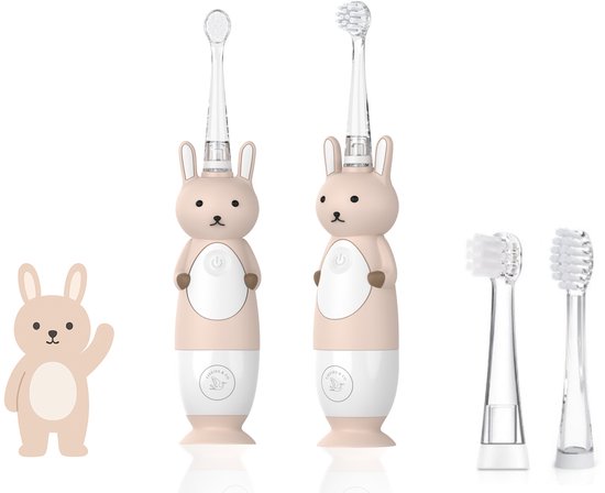 Liefjes & Co Trimmy – Brosse à dents électrique sonique pour enfants et bébés 0-4 ans – Avec minuteur