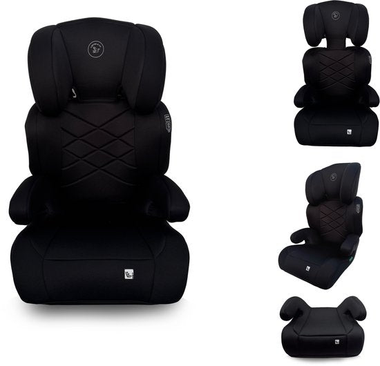 Siège auto Liefjes & Co Moveup – i-Size – Groupe 2/3 (100–150 cm) Mousse à mémoire de forme – Appui-tête réglable – Réhausseur