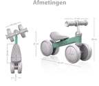 Liefjes & Co Loopfiets / Driewieler Vanaf 1 Jaar Met Helm Salliegroen