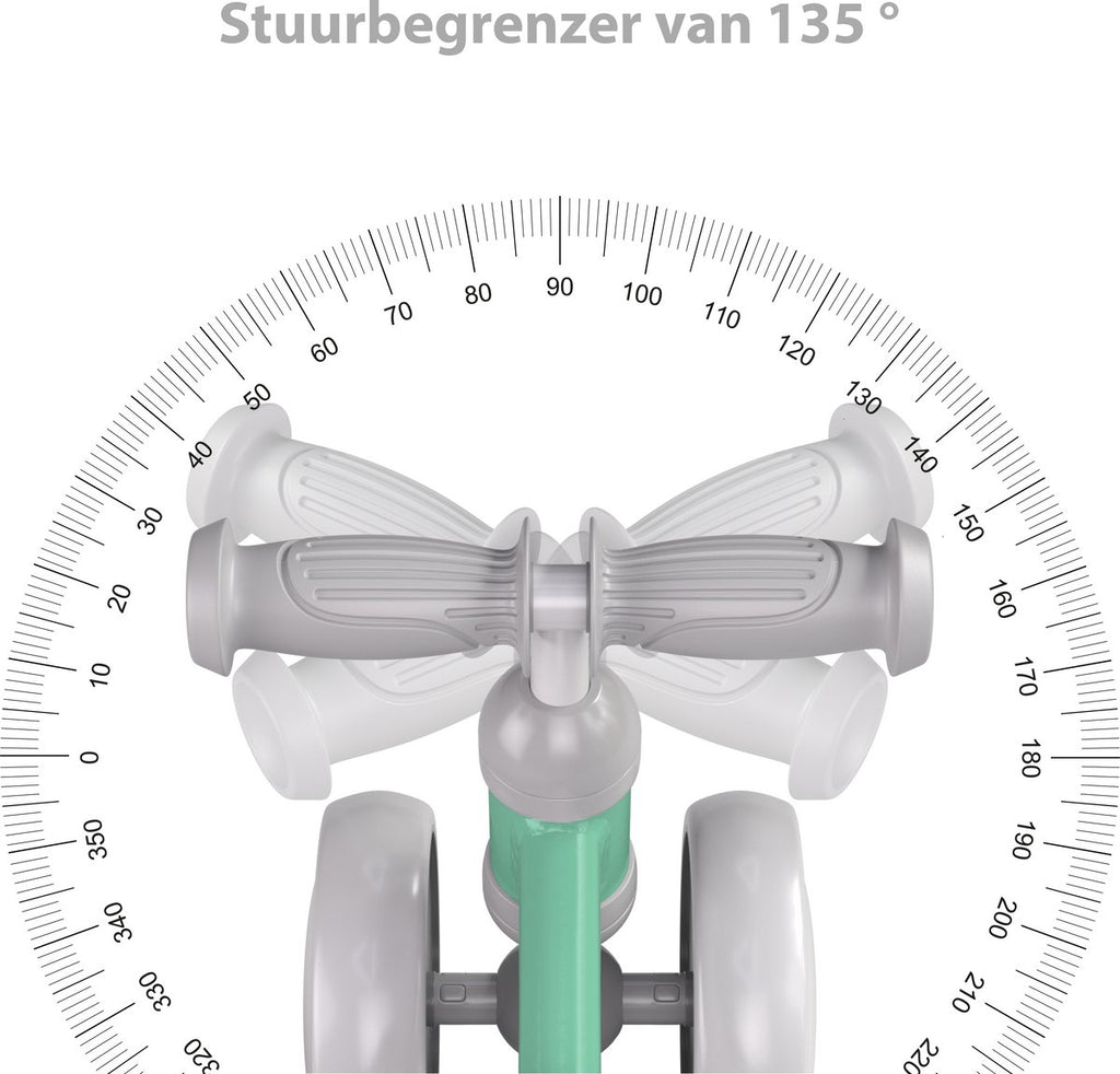 Liefjes & Co Loopfiets / Driewieler vanaf 1 Jaar Salliegroen