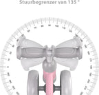 Liefjes & Co Loopfiets / Driewieler Vanaf 1 Jaar Met Helm Pastelroze