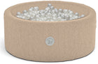 Liefjes & Co Corduroy Beige Ballenbak Met 200 Ballen – Baby & Kinder Ballenbad – Zacht Foam – Speelgoed