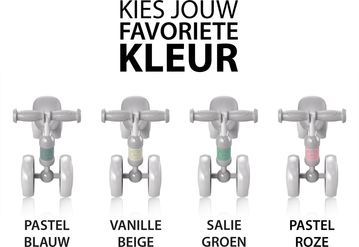 Liefjes & Co Loopfiets / Driewieler vanaf 1 Jaar Vanille Beige