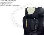 Liefjes & Co Growsafe Autostoel – i-Size 4-in-1 – 360° Draaibaar – ISOFIX & Steunpoot – Groep 0/1/2/3 (40–150 cm)