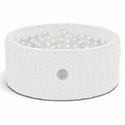 Liefjes & Co Corduroy Wit Ballenbak Met 200 Ballen – Baby & Kinder Ballenbad – Zacht Foam – Speelgoed