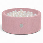 Liefjes & Co Corduroy Roze Ballenbak Met 200 Ballen – Baby & Kinder Ballenbad – Zacht Foam – Speelgoed
