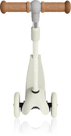 Liefjes & Co Kinderstep – 3-wielen Step - Met Lichtgevende Wielen – 2-6 jaar – Vanille Beige
