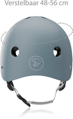 Liefjes & Co Kinderstep – Met Kinderhelm - Lichtgevende Wielen – Pastelblauw