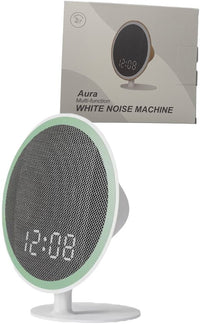Liefjes & Co White Noise - Witte Ruis Apparaat - Klok - Slaaptrainer - Bluetooth Speaker