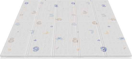 Liefjes & Co Speelmat Baby - Speelkleed Baby 180x200x1,5 cm – XPE Foam Speelkleed – Dubbelzijdige - Opvouwbaar
