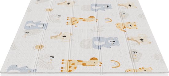 Liefjes & Co Speelmat Baby - Speelkleed Baby 180x200x1,5 cm – XPE Foam Speelkleed – Dubbelzijdige - Opvouwbaar