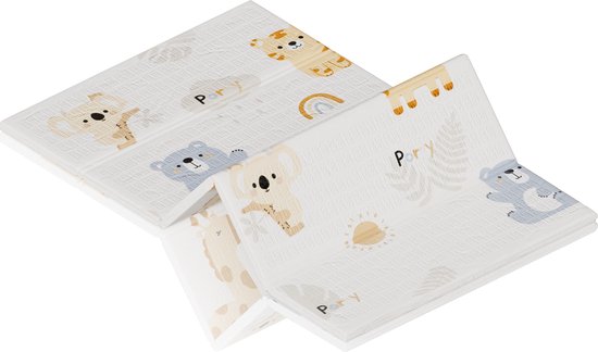 Liefjes & Co Speelmat Baby - Speelkleed Baby 180x200x1,5 cm – XPE Foam Speelkleed – Dubbelzijdige - Opvouwbaar