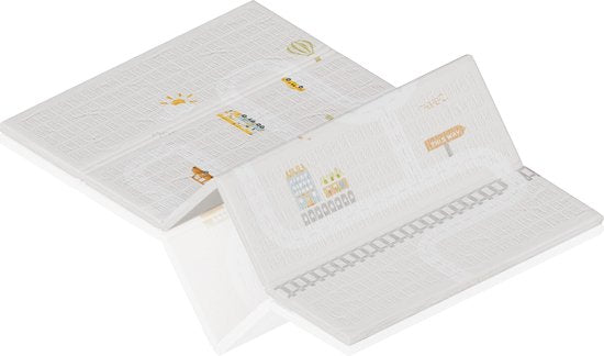 Liefjes & Co Speelmat Baby - Speelkleed Baby 180x200x1,5 cm – XPE Foam Speelkleed – Dubbelzijdige Opvouwbare Kruipmat