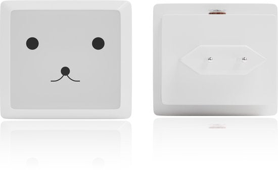 Liefjes & Co Nachtlampje Kinderen - Baby - Automatische Lichtsensor - Met Stopcontactbeschermers - 2 Stuks
