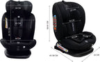 Liefjes & Co Growsafe Autostoel – i-Size 4-in-1 – 360° Draaibaar – ISOFIX & Top Tether – Groep 0/1/2/3 (40–150 cm)