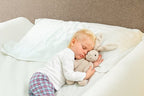 Liefjes & Co Bedhek – Opblaasbare Bedrand met Flap – 120 cm – voor Baby, Peuter & Kind –
