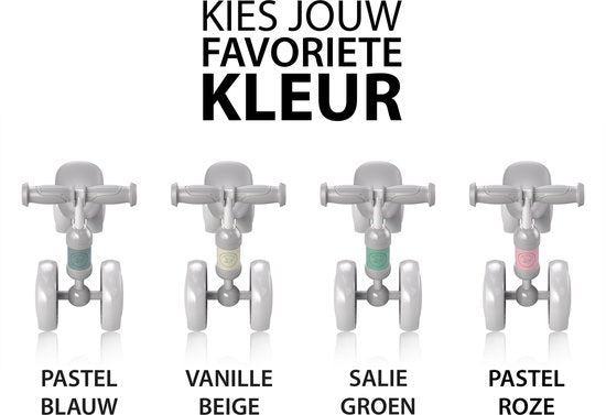 Liefjes & Co Loopfiets / Driewieler vanaf 1 Jaar Vanille Beige