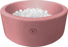 Liefjes & Co Teddy Pink Round Ball Pit with 200 BPA-free Balls – Baby & Kids Ball Pit – Soft Foam – Toy