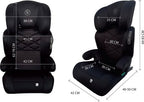 Liefjes & Co Moveup Isofix Autostoel – i-Size – Groep 2/3 (100–150 cm) Memory Foam - Afstelbare hoofdsteun - Booster