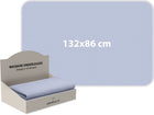 Liefjes & Co - Protège-matelas - Alèses lavables - Antidérapant - Protège-lit - Sous-matelas - Bleu 132x86 CM