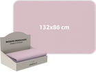 Liefjes & Co - Protège-matelas - Alèses lavables - Antidérapant - Protège-lit - Sous-couche pour matelas - Rose 132x86 cm