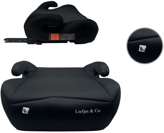Liefjes & Co Autostoel iSize - Verhoger Isofix - Zitverhoger Isofix - 125 / 150 cm