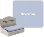Liefjes & Co - Matrasbeschermer - Wasbare Onderleggers - Anti Slip - Bedbeschermer - Matrasonderlegger - Blauw 92x86CM