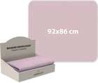 Liefjes & Co - Protège-matelas - Alèses lavables - Antidérapant - Protection de lit - Alèse de lit - Rose 92x86 cm