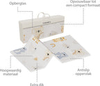 Liefjes & Co Speelmat Baby - Speelkleed Baby 180x200x1,5 cm – XPE Foam Speelkleed – Dubbelzijdige - Opvouwbaar