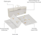 Liefjes & Co Speelmat Baby - Speelkleed Baby 180x200x1,5 cm – XPE Foam Speelkleed – Dubbelzijdige Opvouwbare Kruipmat