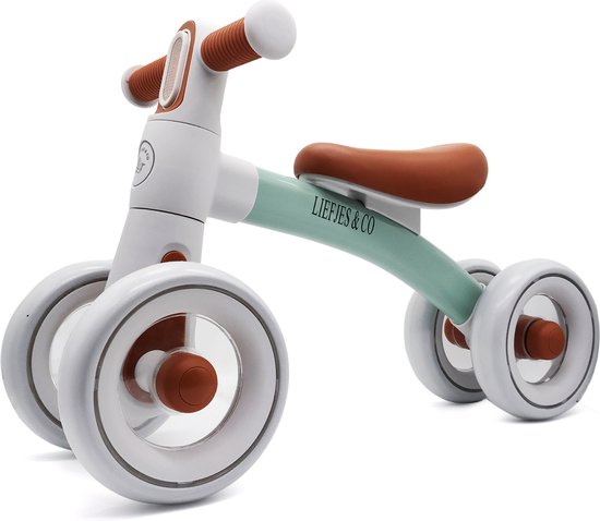 Liefjes & Co Loopfiets / Driewieler vanaf 1 Jaar Mint Groen