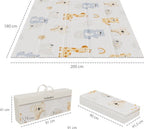 Liefjes & Co Speelmat Baby - Speelkleed Baby 180x200x1,5 cm – XPE Foam Speelkleed – Dubbelzijdige - Opvouwbaar
