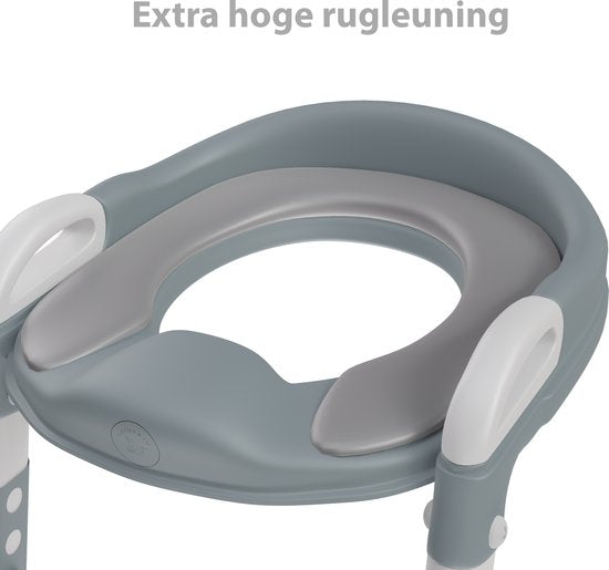 Liefjes & Co WC Verkleiner met Trapje - Potje Peuter - Toilettrainer Blauw
