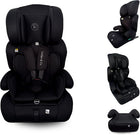 Siège auto Liefjes & Co Varioseat Isofix – i-Size – Groupe 1/2/3 (76–150 cm) Mousse à mémoire de forme – Appuie-tête réglable – Rehausseur