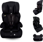 Siège auto Liefjes & Co Varioseat – i-Size – Groupe 1/2/3 (76–150 cm) Mousse à mémoire de forme – Appui-tête réglable – Réhausseur