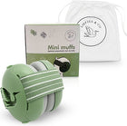 Liefjes & Co Bébé - Protection auditive réglable pour bébé - tout-petit - enfant - 23 dB - Vert