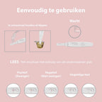 Liefjes & Co Zwangerschapstest Midstream (10 stuks) – Extra Vroege Detectie – Zeer Betrouwbaar