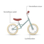 Liefjes & Co Loopfiets - 12 Inch - Pastelblauw - 2-4 jaar