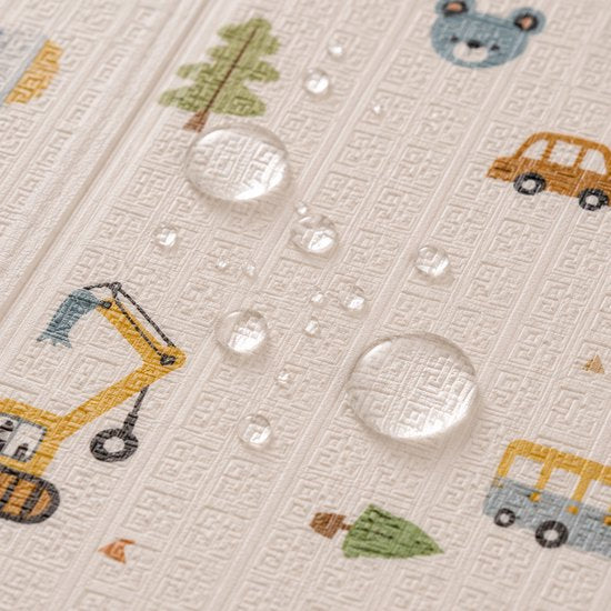 Liefjes & Co Speelmat Baby - Speelkleed Baby 180x200x1,5 cm – XPE Foam Speelkleed – Dubbelzijdige Opvouwbare Kruipmat