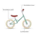 Liefjes & Co Loopfiets - 12 Inch - Saliegroen - 2-4 jaar