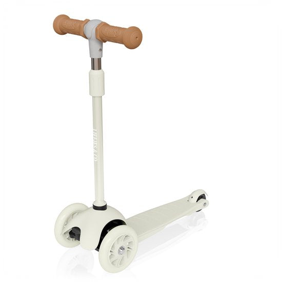 Liefjes & Co Kinderstep – 3-wielen Step - Met Lichtgevende Wielen – 2-6 jaar – Vanille Beige