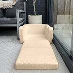 Liefjes & Co Teddy 2 in 1 Sofa - Kinderfauteuils - Kinderstoel - Kindersofa - Beige