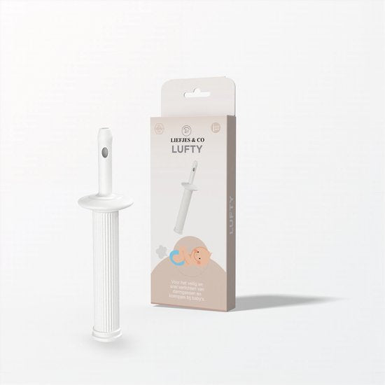 Liefjes & Co Lufty – Tegen buikkrampjes en darmkrampjes bij baby’s 10 stuks - Te gebruiken met Sab Simplex & Infacol