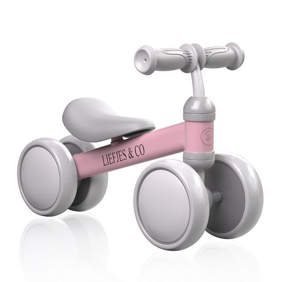Liefjes & Co Loopfiets / Driewieler Vanaf 1 Jaar Met Helm Pastelblauw
