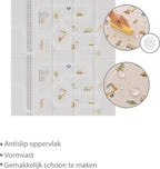 Liefjes & Co Speelmat Baby - Speelkleed Baby 180x200x1,5 cm – XPE Foam Speelkleed – Dubbelzijdige Opvouwbare Kruipmat