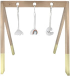 Portique d'éveil pour bébé Liefjes & Co - Bois - Jaune beurre