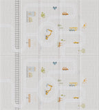 Liefjes & Co Speelmat Baby - Speelkleed Baby 180x200x1,5 cm – XPE Foam Speelkleed – Dubbelzijdige Opvouwbare Kruipmat