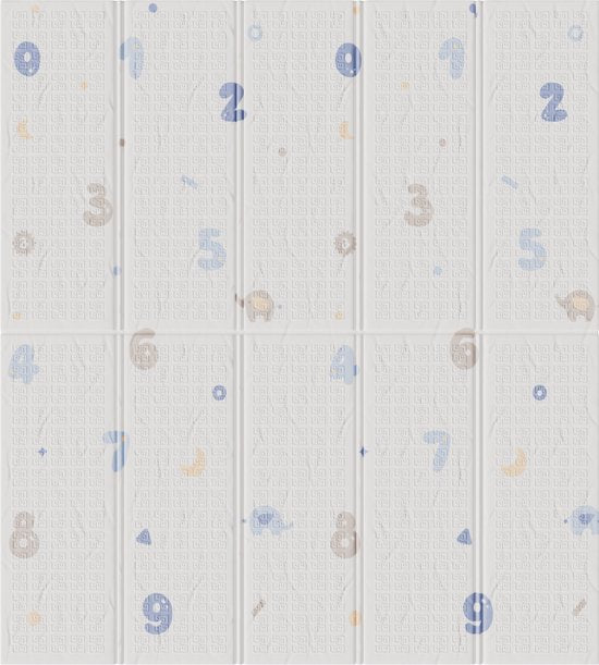 Liefjes & Co Speelmat Baby - Speelkleed Baby 180x200x1,5 cm – XPE Foam Speelkleed – Dubbelzijdige - Opvouwbaar