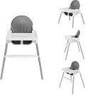 Liefjes & Co High Chair - Baby Feeding Chair – Includes Cushion – Adjustable Baby Feeding Chair – 2-in-1 & Toddler Chair – White