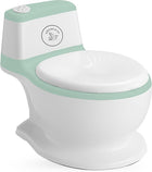 Pot de chambre Liefjes & Co - Réducteur de toilettes - Toilettes pour enfants avec bruit de chasse d'eau vert sauge